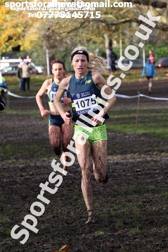 Senior Women and under-23 Womens 2017 British Athletics Liverpool Cross Challenge, Sefton Park, Liverpool. Photo:  David T. Hewitson/Sports for All Pics